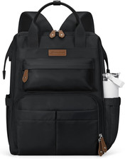 Laptop Backpack for Women Men, 15.6-17.3" Waterproof Travel Bag Anti-Theft Des