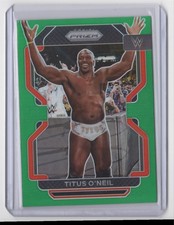 2022 Panini Prizm WWE Green Titus O'Neil #183
