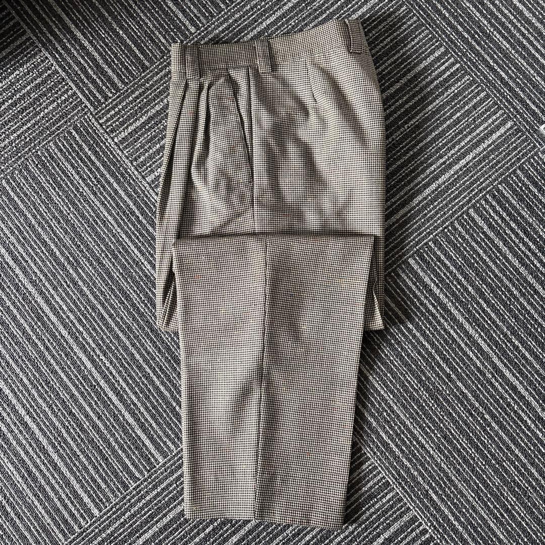 ISTANTE Double Suit Houndstooth Pattern Versace S… - image 6