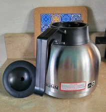 BUNN Coffee Pot 8 Cup 40163.0000 Thermal Coffee Carafe Stainless Professional