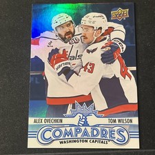 2025-26 Upper Deck Series 1 - Compadres Alex Ovechkin, Tom Wilson #CM-13