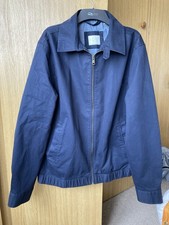 M&S Men's Navy Blue Bomber Jacket