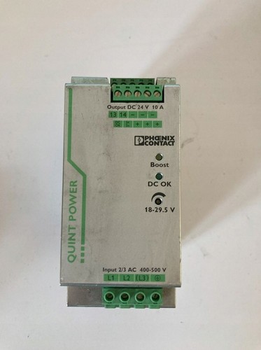 Alimentation Phoenix Contact QUINT-PS/3AC/24DC/10 2866705 24V 10A | eBay