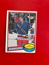 1980-81 O-Pee-Chee set break OPC #277 Ed Johnstone - New York Rangers NRMT