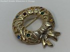 Colorful Rhinestone Enamel Mixed Variety Christmas Brooch Lot, 57.6g — photo 6