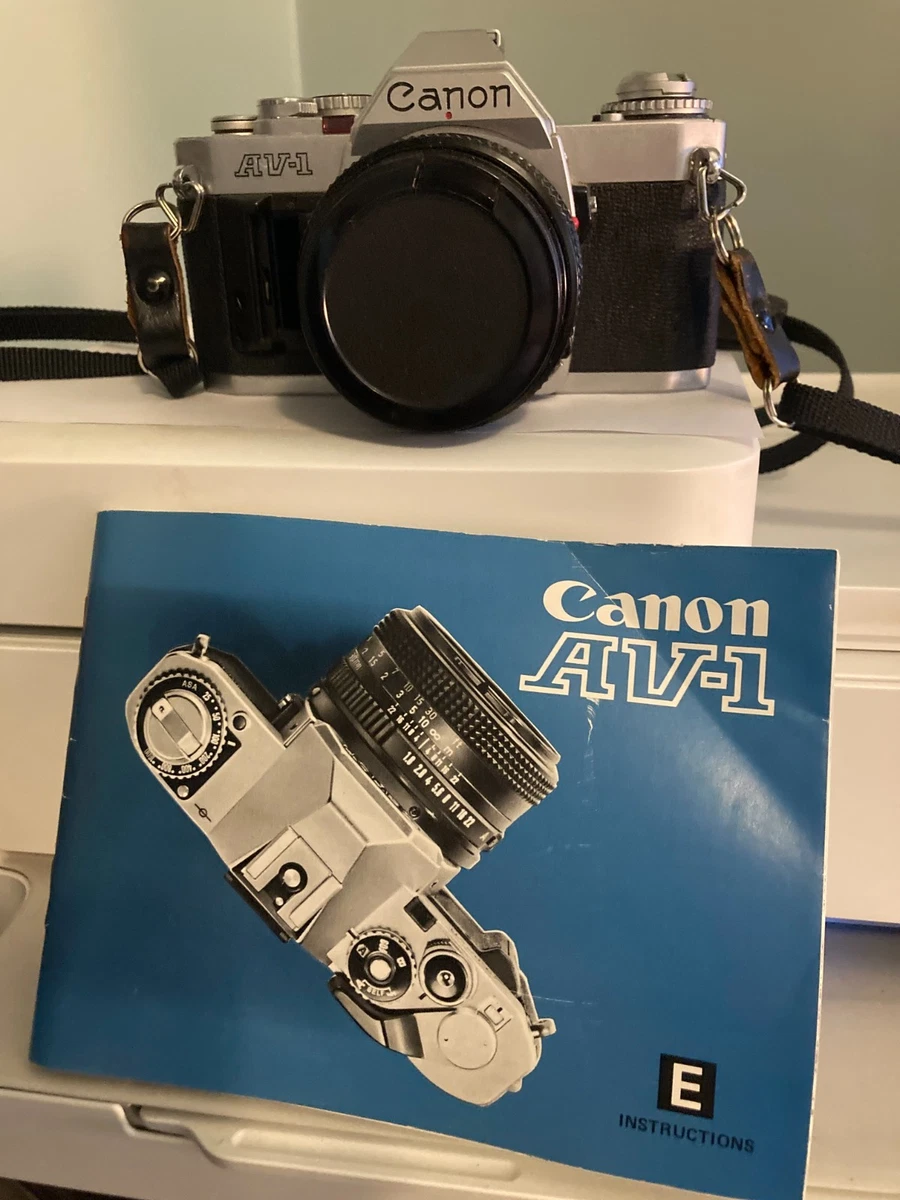 Canon AV-1 SLR Film Cameras for sale | eBay