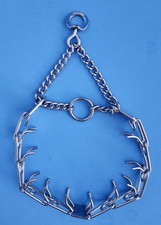 Herm Sprenger Chrome Plated Steel Prong Dog Training Collar 16in 41cm - 2.25mm