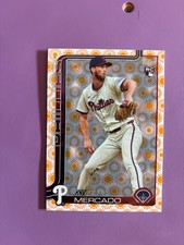 2025 Topps Michael Mercado #582 Holiday Sun Philadelphia Phillies
