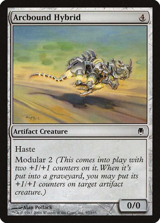 Arcbound Hybrid Common Darksteel 97 LP MTG TCG