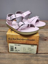 Sun-San Salt Water Sandals Sea Wee Style Pink Toddler Size 4