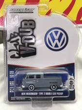 1978 VOLKSWAGEN TYPE 2 PICKUP VW SERVICE GRAY 1/64 DIECAST BY GREENLIGHT 36110 D