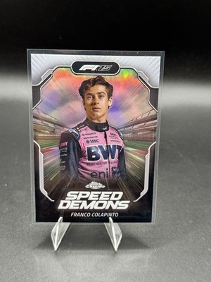 2025 Topps Chrome Formula 1 #SD-9 Franco Colapinto Speed Demons