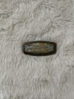 Vintage Brooch Pin Simulated Fire Opal Women's
