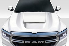 For 2019-2025 Ram 1500 Duraflex Srt Ram Air Hood - 1 Piece