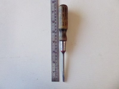 Stanley Bell System Screwdriver - Original black painted handle - Pre-1925