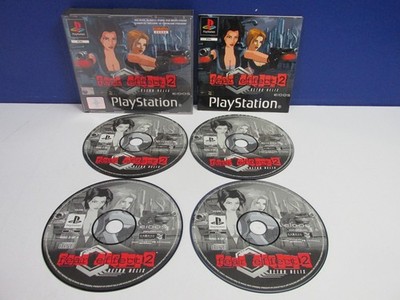PS1 Sony Playstation 1 FEAR EFFECT 2 RETRO HELIX VIDEOSPIEL Vintage BIG BOX