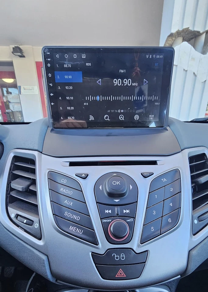 Für Ford Fiesta 2009-2014 9" Apple Carplay Android Auto Autoradio GPS Navi WIFI - Bild 3 von 4