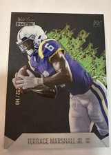 2021 Wild Card MATTE - Rookie Heat Terrace Marshall Jr. #MRHR-13 Blue 52/149