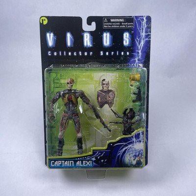 1998 ReSaurus Virus Captain Alexi Collector Series Action Figure