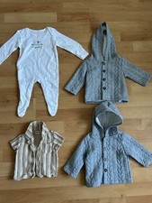 0-3 months baby coats, sleepsuits mummy cuddles, shirt, bundle