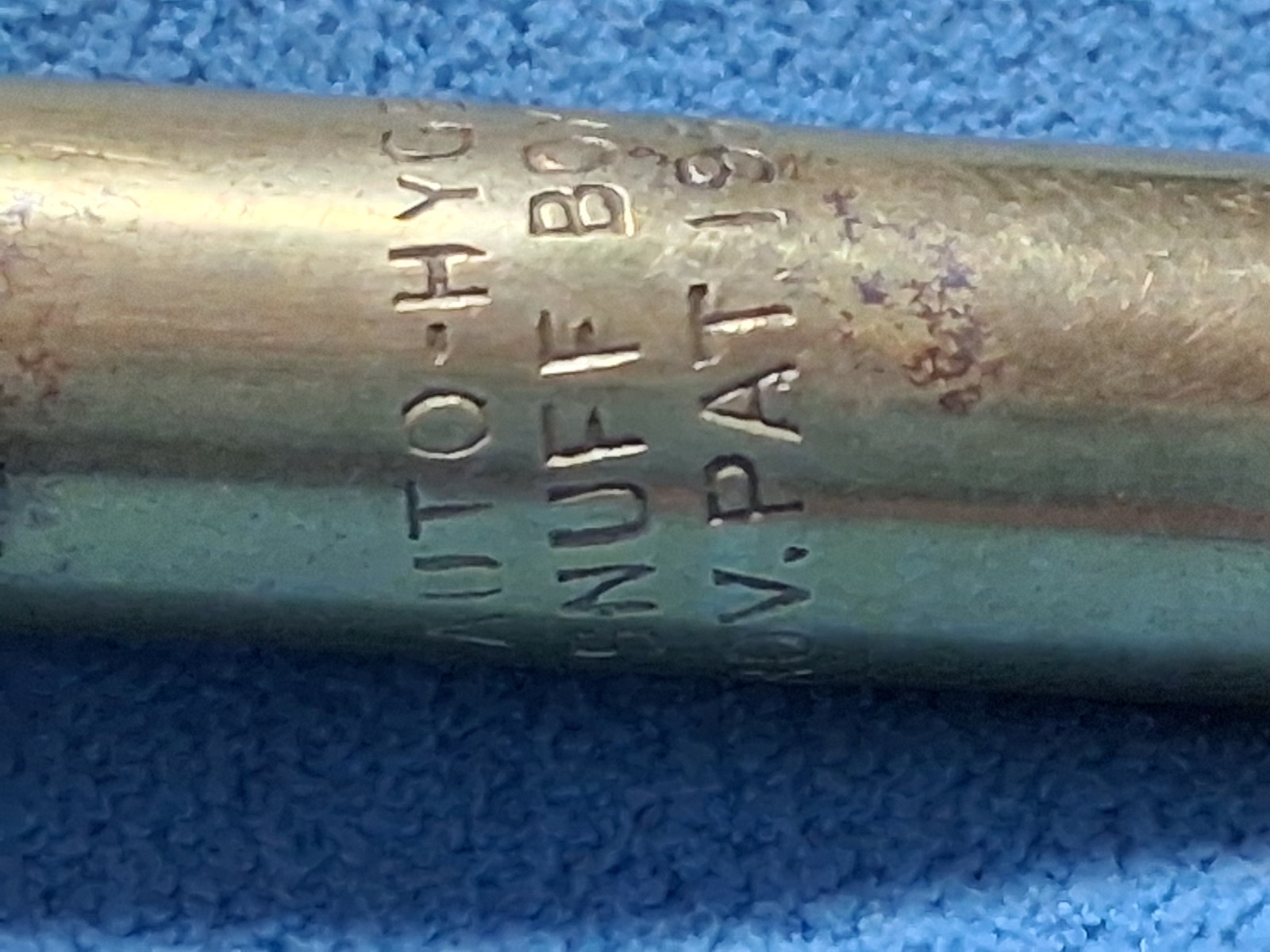 Patented Hygenic Snuff delivery System Gentlemans Aide Brass Tabacco Dispenser image 5