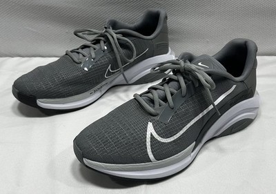 Nike Zoom X Super Rep Cross Training Shoes Mens US 12 CU7627-001 Mesh Gray Gym