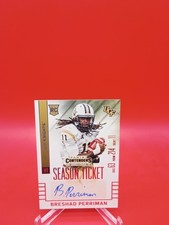 Breshad Perriman 2015 Panini Contenders Draft Picks Season Ticket RC Auto