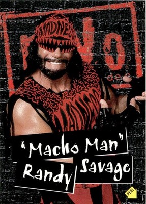 1998 Topps WCW/nWo Retail Stickers Macho Man Randy Savage #S3