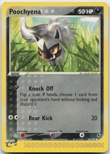 Poochyena 64/109 Common Ruby & Sapphire Pokemon LP