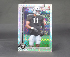 2025 Topps Chrome Football Jeremy Chinn Silver Xfractor No. 184 Raiders