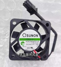 SUNON KDE2404PFVX DC24V 1.9W 40 40 10MM 2-pin silent inverter cooling fan