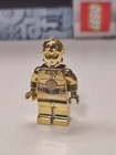 Star Wars Chrome Gold C-3PO Custom Lego Minifigure Fan Art US Seller