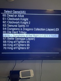 Loaded Sega Saturn console with 64GB SAROO