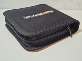 Official Sega Dreamcast 16 Disc Zip-Up Carrying Case Storage Game CD Holder Bag