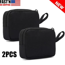2Pack Tactical Molle EDC Pouch Utility Coin Purse Credit Card Holder Waist Pack
