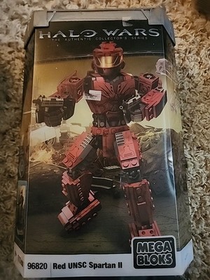 Mega Bloks Halo Wars Red Spartan II 96820 - Brand New never used vhtf