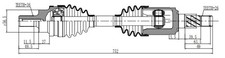CV Axle Assembly 36001876 For Volvo XC60 T5/T6 2.0T 2014-2017