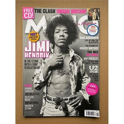 JIMI HENDRIX MOJO #285 MAGAZINE AUGUST 2017 -  JIMI HENDRIX COVER WITH MORE INSI