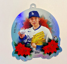 2025 Topps Holiday MLB Ornament Card #00-1 Roki Sasaki (RC)