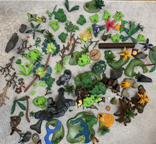 Playmobil XXL Teile Konvolut mit vielen Felsen und Bäumen