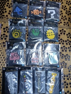 Monster Hunter Wilds Ichiban Kuji H Prize Rubber Assortment 13-piece New