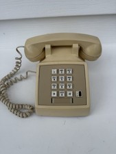 Vintage Beige AT T Phone. Untested See Description. Good Physical Condition.