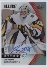 2023-24 Upper Deck Allure Rookies Red Rainbow Auto Jiri Patera #111 Auto 03xg