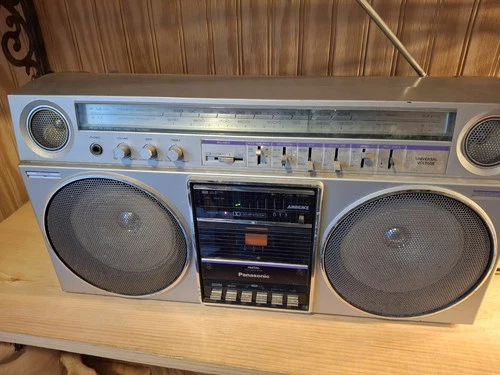 Panasonic RX 5085 Vintage Boombox Tape Player Works