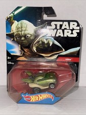 Hot wheels Star Wars Yoda Car #5 In Series 2014 Disney Mattel New Sealed