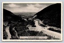 Pennsylvania Turnpike Everett PA Looking Eastward Howard Johnson Silvercraft