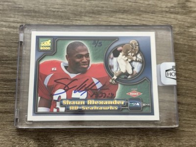 2025 Panini Honors 2000 Pacific Aurora - Shaun Alexander RC Auto 3/5 Seahawks  