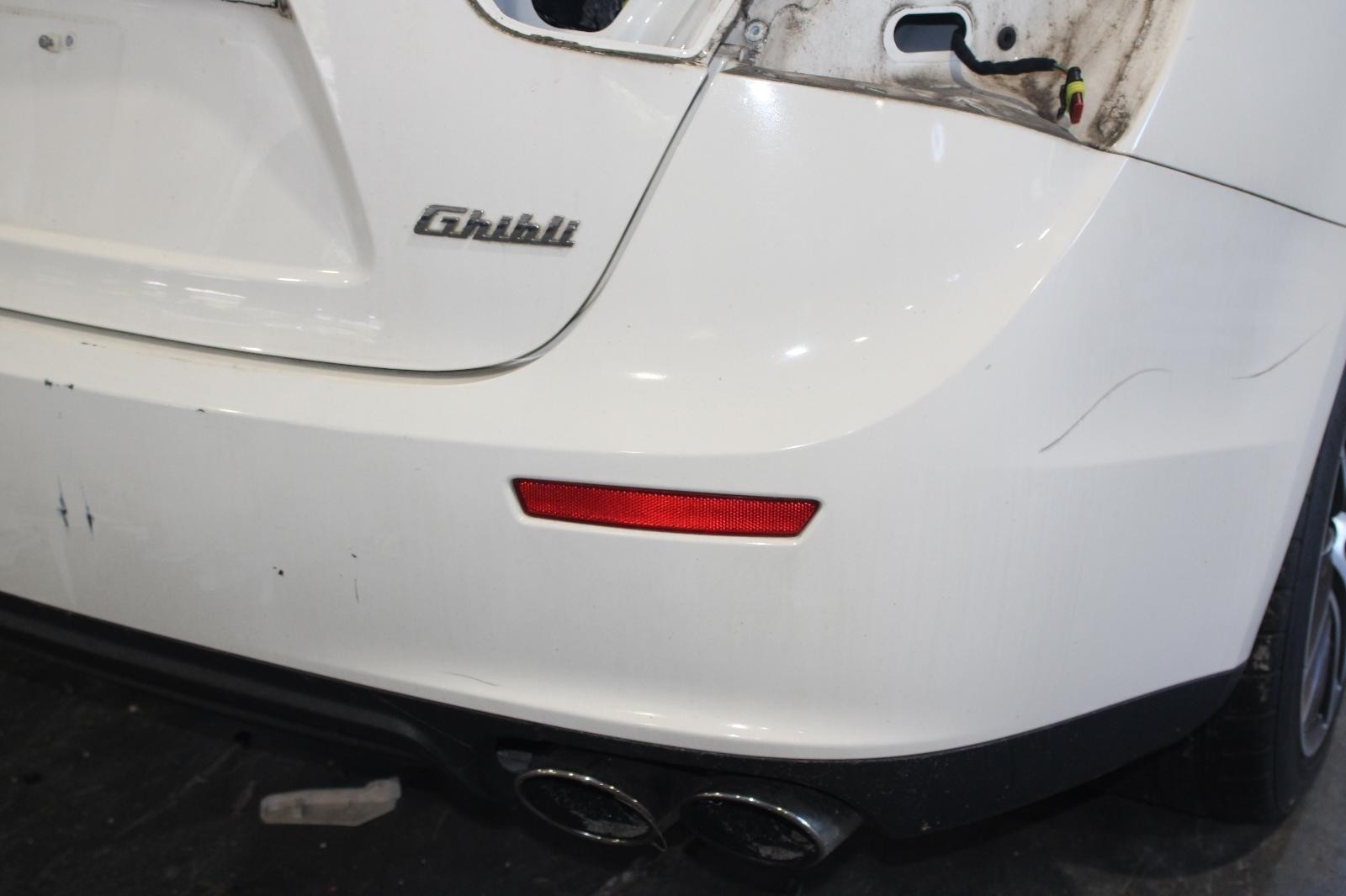 Maserati Ghibli 2014-2020 Rear Bumper panel White