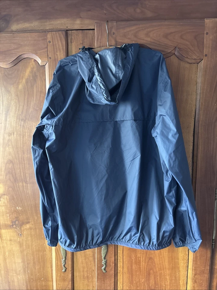 CHAQUETA DE NYLON IMPERMEABLE K-WAY LE VRAI 3.0 - AZUL MARINO XXL Foto 3 de 3