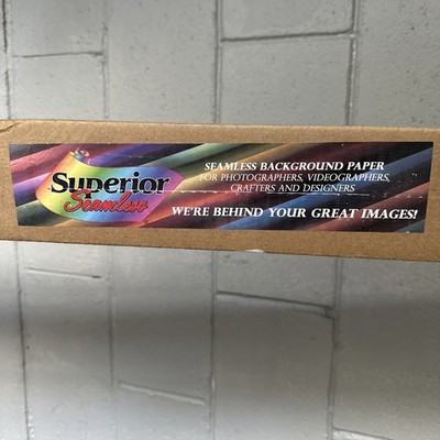 Superior Seamless Photography Background Paper, #93 Arctic White (86 x 36)